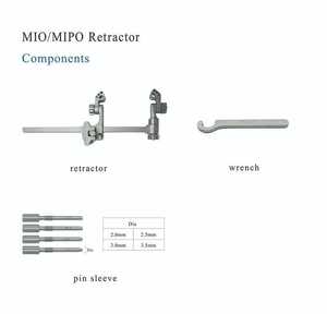 Retractor MIPO de Construcción Premium, Sistema de Retractor MIO para Osteosíntesis de Placas Mínimamente Invasiva, Retractores Ortopédicos de Zuol - Product Image 2