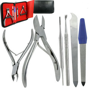 Kit de instrumentos para manicura y pedicura, cortauñas de alta calidad, alta resistencia - Product Image 1