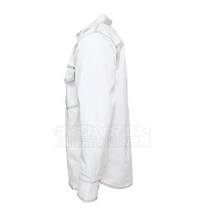 Algodón trabajo FR camisa para hombres 100% algodón FR soldadura camisa soldadura seguridad camisa resistente al fuego - Product Image 5