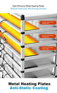 Panel Trasero Ventilado Modular de Alta Calidad para Cajas de Cría de Serpientes, Compatible con Contenedores PP Estándar, Envío en 14 Días - Product Image 5