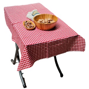 American Style Checkered Dining <b>Tablecloth</b> Woven Cotton Gingham Fabric Washable Customizable Home and Outdoor Use Modern Style - Product Image 4