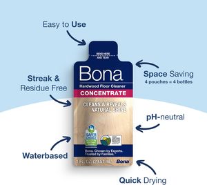Limpiador concentrado para pisos de madera Bona - 1 onza líquida - Paquete de 4 - Product Image 6
