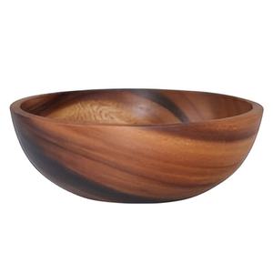 Tazón de Madera Personalizado de Diseño Clásico, Ideal para Ensaladas y Servir Alimentos, Tazón Hecho a Mano para Cocina - Product Image 4