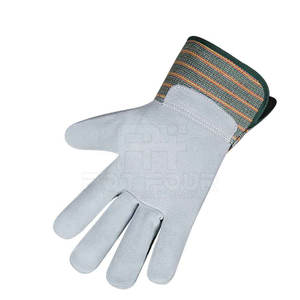 Precio barato Guantes de trabajo de alta calidad Material de cuero duradero Guantes DE TRABAJO Guantes de seguridad - Product Image 6