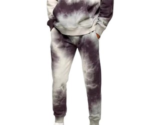 Entièrement élégant hommes cravate teinture survêtements 100% coton léger respirant qualité supérieure sur mesure hommes cravate teinture survêtement - Product Image 2