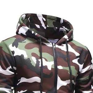Sweat à capuche thermique pour hommes de haute qualité Style hiver pull à Sublimation personnalisé avec couleur unie 100% coton vêtements pour hommes - Product Image 5
