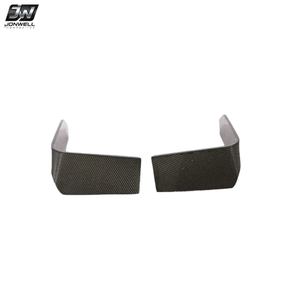 Pour <span class=keywords><strong>Audi</strong></span> TTRS MK3 2018 2019 2020, séparateur de pare-chocs avant, spoiler en fibre de carbone, accessoires de voiture - Product Image 1