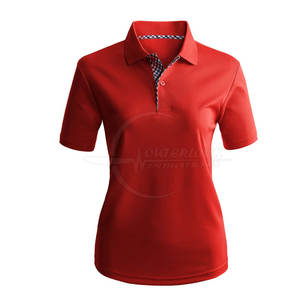 Camiseta de polo teñida cómoda informal para mujer Ropa informal de verano a un precio razonable - Product Image 1