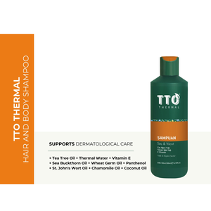 Champú TTO Thermal para Cabello y Cuerpo 500ml, Champú Limpiador para Cabello Graso, Control de Caspa, Cabello Suave y Brillante, Lavado Corporal Diario Suave - Product Image 2