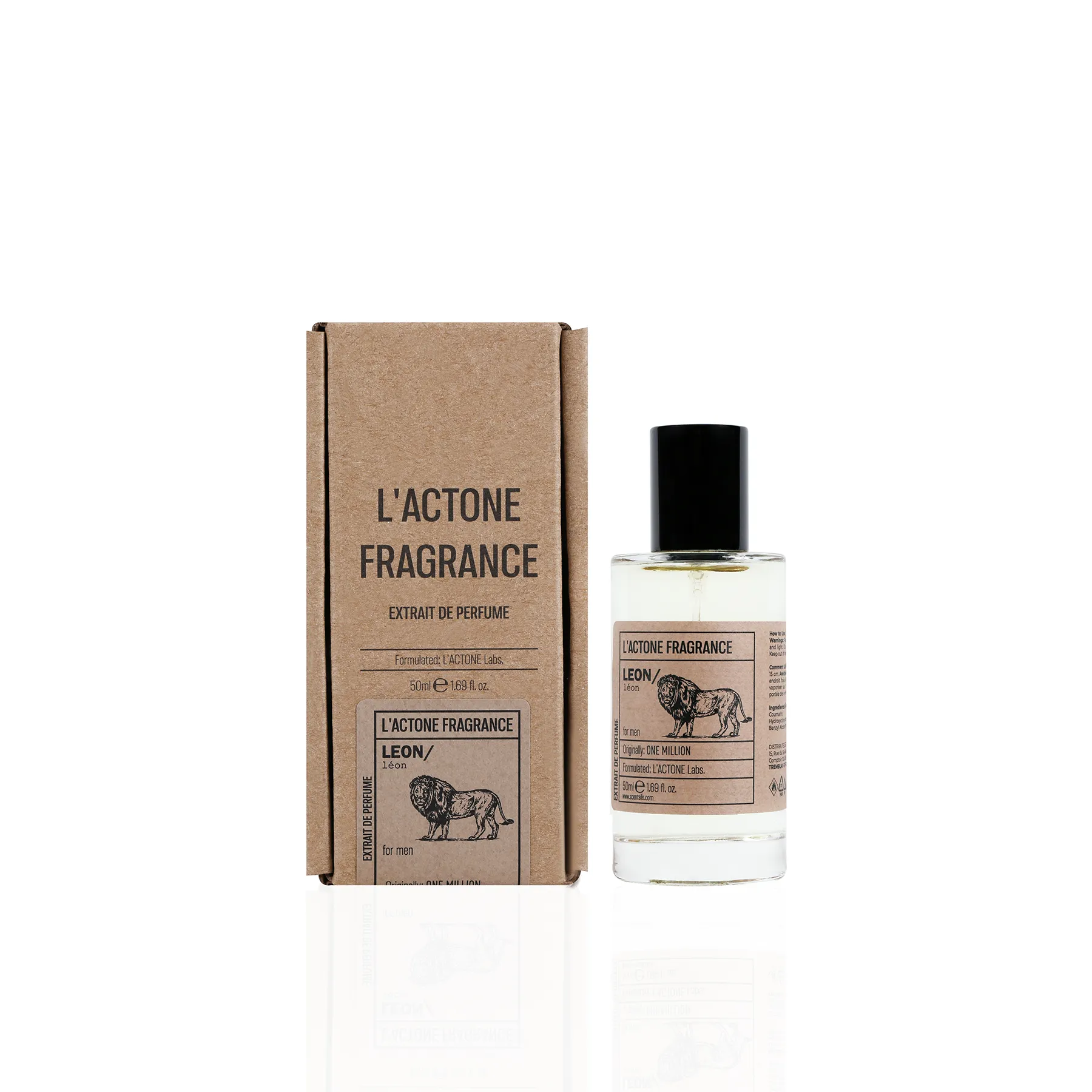 Lacton Leon 50Ml Herenparfum Extrait De Parfum Groothandel Private Label Parfums Geur Sterke Geur Origineel Merk Miljoen