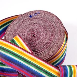 Tissu de fil de ruban de moiré de médaille de haute qualité d'OEM pour la décoration de récompenses de scout de médaille de barres de rang - Product Image 3