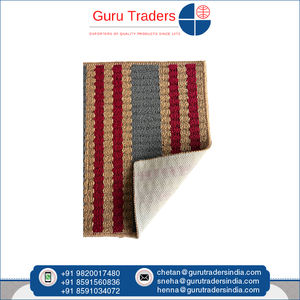 La mejor oferta para Felpudo de polipropileno con respaldo de gel antideslizante hecho a máquina fácil de limpiar y mantener a un precio conveniente - Product Image 2