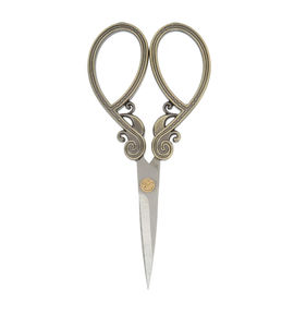 Ciseaux Broderie Fantaisie en acier inoxydable Ciseaux à cuticules Vintage Broderie Fantaisie Ciseaux de manucure multi-usages - Product Image 3