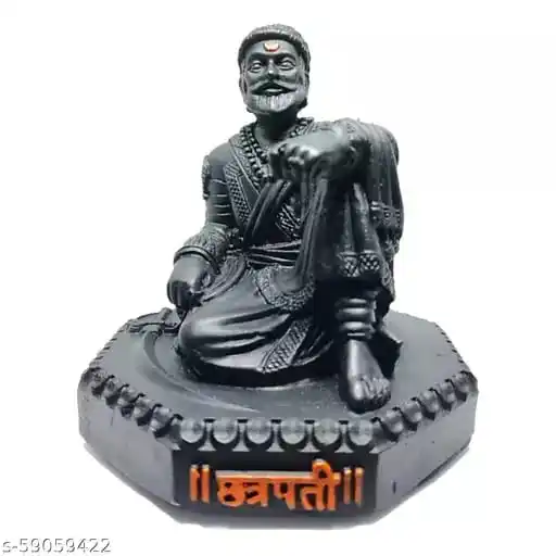 Статуя Шиваджи Махараджа, статуя Мурти, мраморная статуя Чхатрапати Шиваджи Махараджа, скульптура, индуистская скульптура, домашний Подарочный центр, украшение