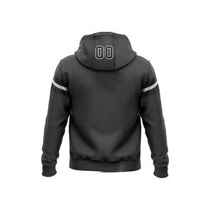 Sudadera con capucha para hombre de nuevo estilo con logotipo bordado personalizado/Sudadera con capucha de color sólido y cuello para hombre - Product Image 3