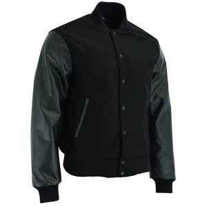 Chaqueta de lona personalizada para hombre de alta calidad temporada de invierno talla grande con cuello levantado con capucha logotipo personalizado - Product Image 1