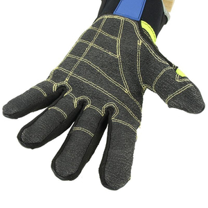 Gants de mécanique en cuir de première qualité résistants à la chaleur très exigeants antistatiques antivibrations sans silicone sans poudre personnalisables - Product Image 5