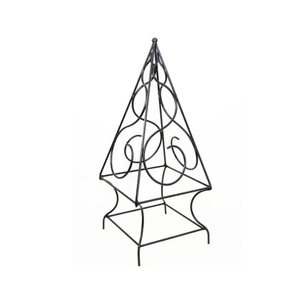 Topiaire noir de fer de fil de couleur pour l'utilisation décorative d'intérieur extérieure de balcon de jardin - Product Image 3