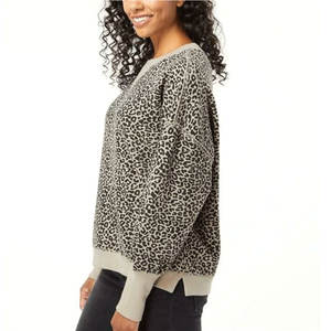 Femmes 300gsm décontracté confortable automne mode tenues à manches longues sweat imprimé Logo grande taille boîte adaptée pour l'hiver automne saisons - Product Image 2