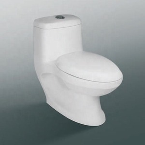 Ethiopie Populaire White Dragon Water Closet S-trap Siège de toilette monobloc pour Ehiopia - Product Image 3