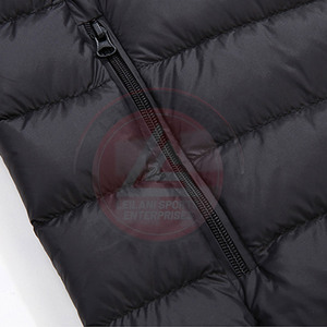 Vente directe usine – Doudoune d'hiver respirante pour homme, qualité supérieure, la plus vendue, avec col montant et logo frontal - Product Image 3