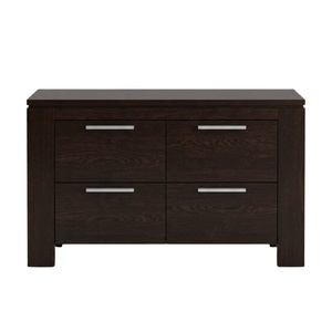 Armoire de salon en teck massif, commode en bois, table de chevet moderne pour ensembles de meubles de chambre minimalistes - Product Image 6