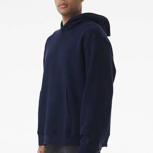 เสื้อสเวตเตอร์มีฮู้ดสำหรับผู้ชายเสื้อครอปคอตตอน100% แนวสตรีทแวร์ผ้าว๊อดีไซน์แบบกำหนดเอง - Product Image 2