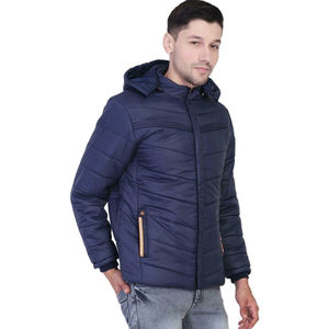 Venta al por mayor por encargo de los hombres de alta calidad de lona chaqueta de bombardero estilo de la calle con el logotipo de ropa de invierno de Pakistán - Product Image 3