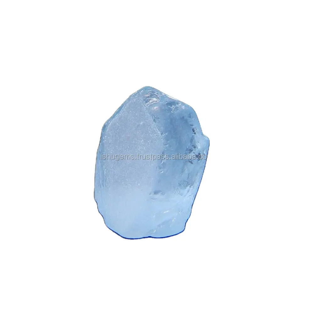 Gemas de Ishu naturales para fabricación de joyas, Topacio azul cielo de 17x12mm, libre forma, suelto, 14,8 Cts, IG11017, AA, ZA