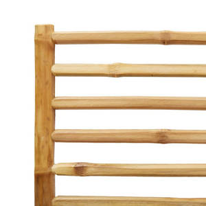 Juego de comedor de jardín plegable de bambú Natural de diseño moderno, muebles de exterior de ratán de plástico para uso en almacén exterior - Product Image 3