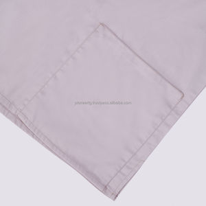 Top de hombre de tela de sarga de cuatro bolsillos de calidad al por mayor de Vietnam Poly Spandex para hospitales médicos - Product Image 5