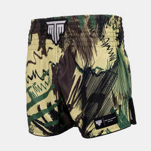 Stealth Camo Muay Thai Shorts pour hommes Short de baseball léger à forte demande Séchage rapide Respirant Confortable Boxe - Product Image 3