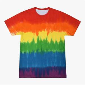 Camisetas Gráficas de Jersey 100% Poliéster de Calidad Personalizada para Hombre, Tejidas con Patrón de Impresión Digital por Sublimación, Impresión Completa - Product Image 1