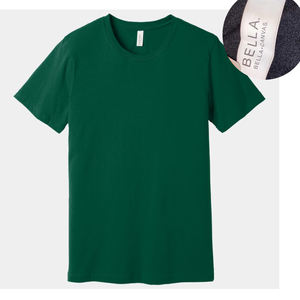 Bella toile t-shirts doux chiné chemise Bella toile 3001CVC unisexe unisexe T-shirt femmes T-shirt - Product Image 4