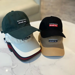 Women Baseball Hat High Quality Mesh Panel Adjustable Fashion Hats <b>Men</b> Trucker Hats Bulk High Quality <b>Black</b> Vintage Polyester - Product Image 2