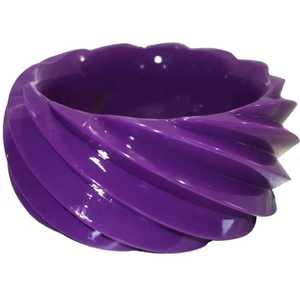 Brazalete de Resina con Púas Moradas, Moderno y Elegante, Diseño Unisex de Alta Calidad, Acrílico, para Mujer - Product Image 1