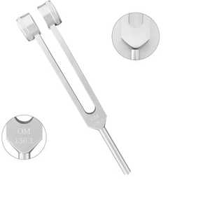 C 128, diapasones de acero inoxidable de alta calidad, instrumentos de cirugía para el cuidado del oído médico profesional Premium, fuente de energía eléctrica - Product Image 1