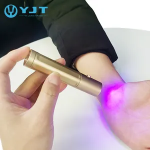 YJT sıcak satış acupressure ağrı kesici metal akne led ışık terapisi kalem