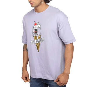 Premium de haute qualité personnalisé Logo impression hommes surdimensionné manches courtes t-shirt polyester coton hommes t-shirt - Product Image 4