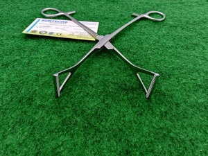 Fórceps de agarre de órgano Pennington de acero inoxidable alemán de alta calidad Fórceps de agarre de órgano de 8" - Product Image 5