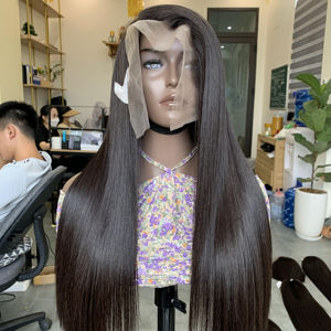 Extensions de cheveux vierges Remy vietnamiennes 100% naturelles, lisses comme des baguettes, 30 pouces, trame unique, perruques Vietnamhairluxury 230000, toutes les couleurs - Product Image 1