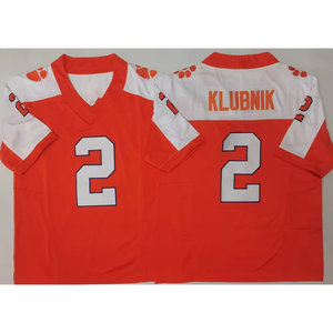 Maillots de football respirants cousus à l'unité, édition limitée, Clemson College, hommes, 2 Cade Klubnik, 16 Trevor Lawrence, États-Unis, Amérique - Product Image 4