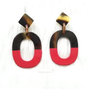 Pendientes de Cuerno de Búfalo para Niñas, Pendientes de Mujer, Joyería de Cuerno, Cuerno Natural para Mujer, Alta Calidad - Product Image 4