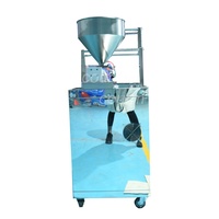 Machine d'emballage automatique commerciale pour petites sachets de sauce, scellage 3 côtés, pour pâte de chili, miel et liquides