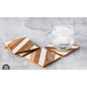 Posavasos de madera de la mejor calidad, vajilla de diseño moderno de 5mm de espesor, posavasos de madera para café y tazas más vendidos y posavasos de madera para bebidas - Product Image 5
