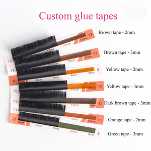 Cils de vison individuels légers, super denses, 25mm, vente en gros, plateau de longueur mixte, cils individuels, prix compétitif - Product Image 4