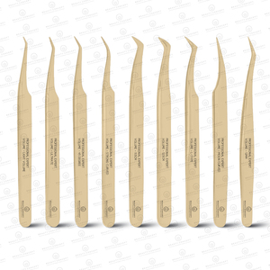 Pince à épiler colorée et écologique pour les extensions de cils antidérapantes - Product Image 5