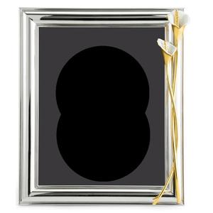 Cadre photo de luxe en aluminium style fleur dessus de table carré créatif personnalisé décoratif bonne qualité vente en gros d'usine - Product Image 5