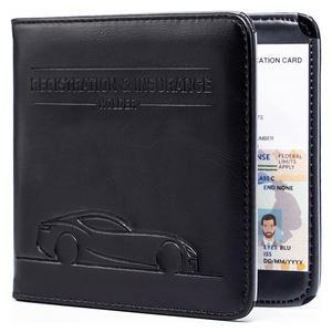 Soporte para registro y seguro <span class=keywords><strong>de</strong></span> coche, soporte para documentos, guantera para vehículo, organizador, billetera para camión, modelo <span class=keywords><strong>de</strong></span> coche, SUV, motocicleta - Product Image 1