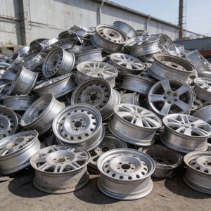 เศษล้อรถยนต์อลูมิเนียมอัลลอยด์ 99% ล้อทั้งชิ้นสำหรับรีไซเคิลและนำกลับมาใช้ใหม่ - Product Image 1